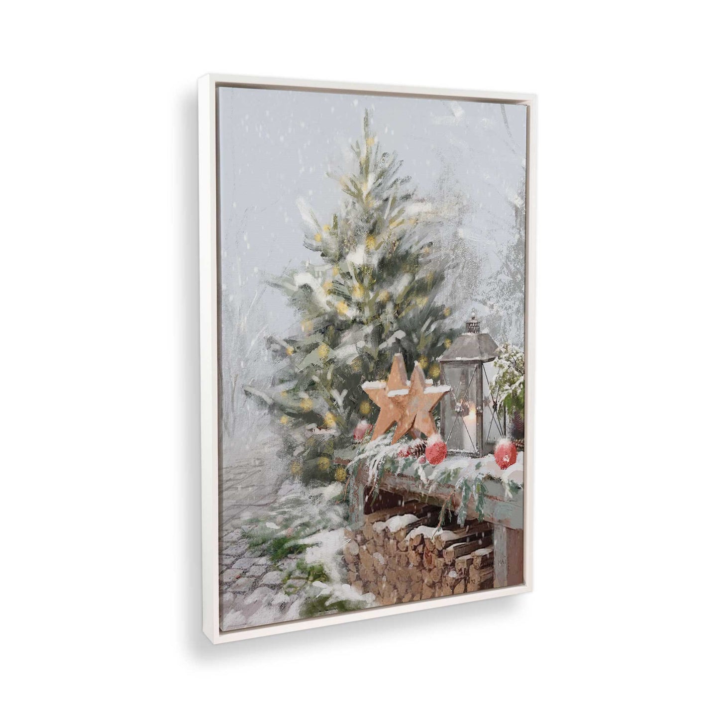 [Color:Opaque White], Picture of the corner of the art