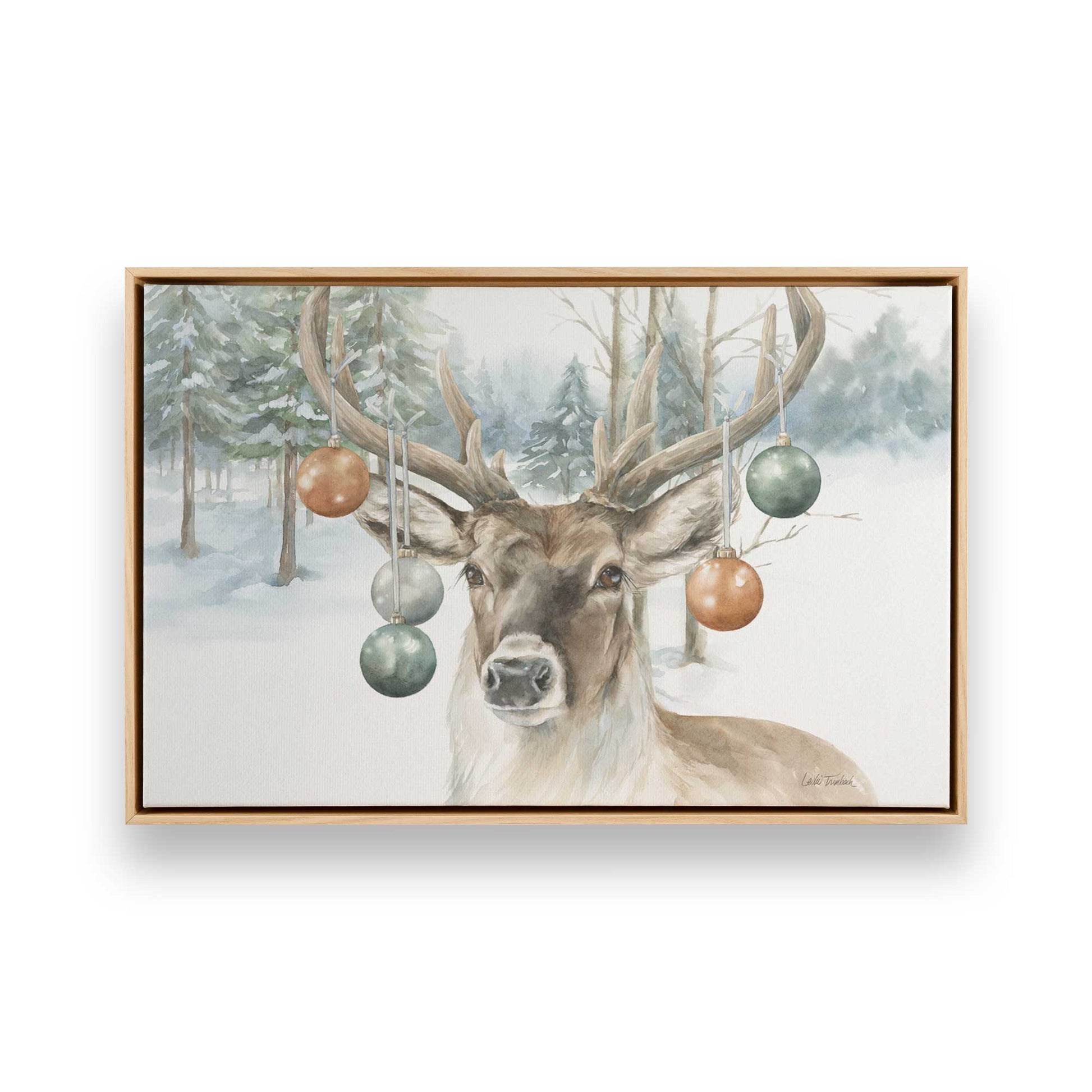 [Color:American Maple], Picture of art in a American Maple frame