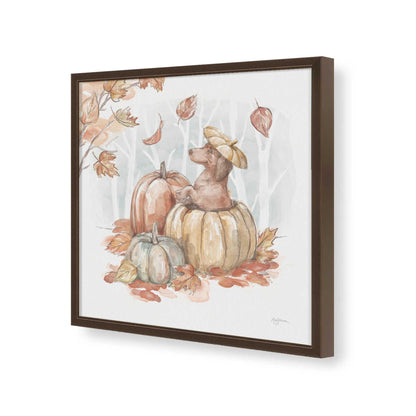 [Color:Espresso], Picture of art in a Espresso frame of the corner