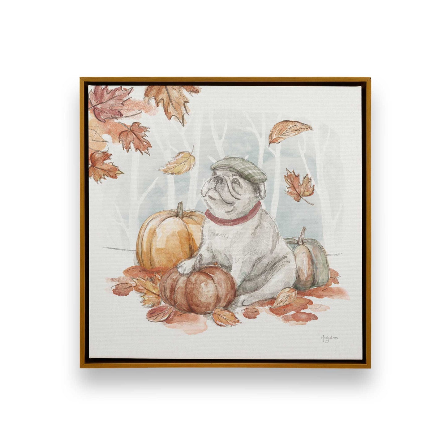 [Color:Polished Gold], Picture of art in a Polished Gold frame