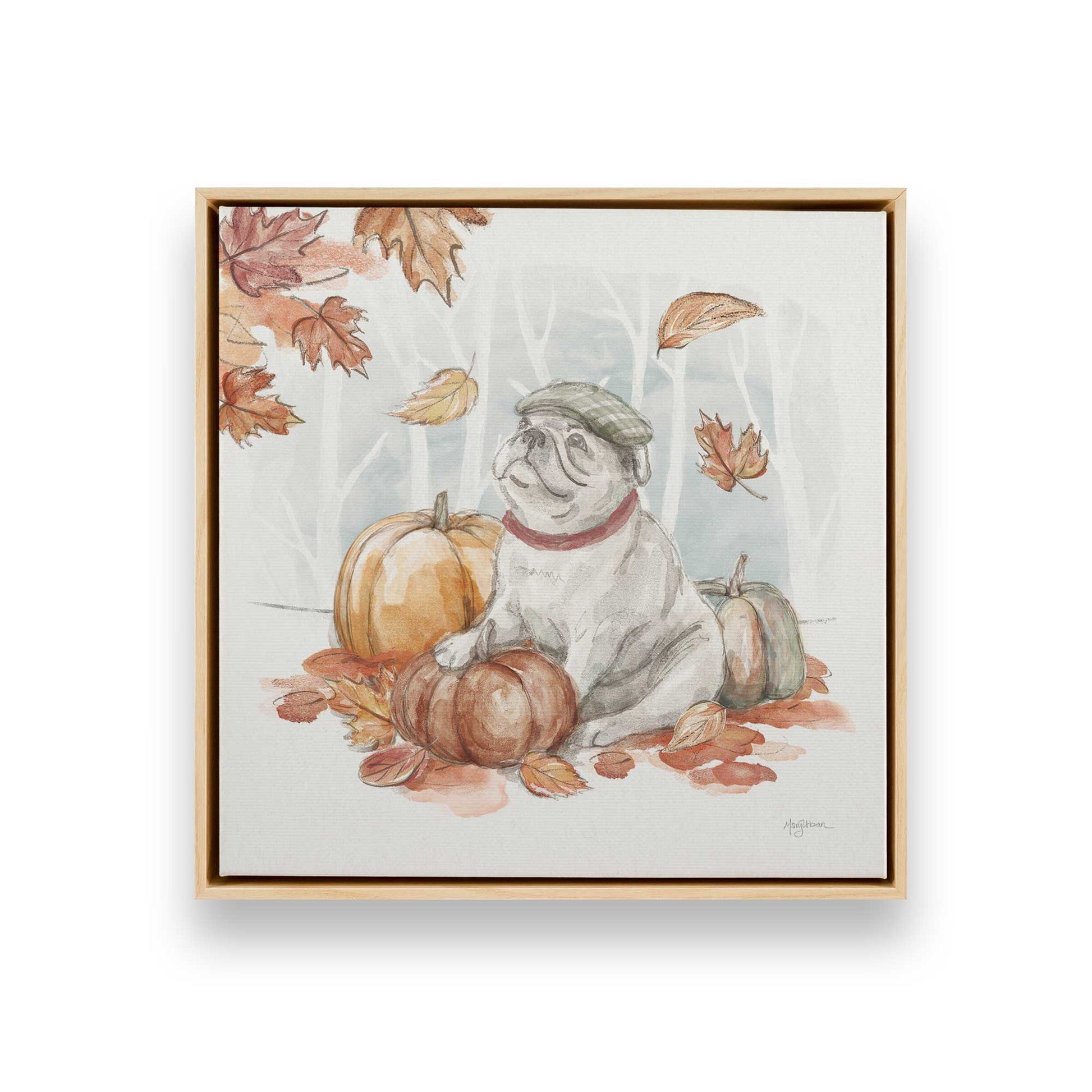 [Color:American Maple], Picture of art in a American Maple frame