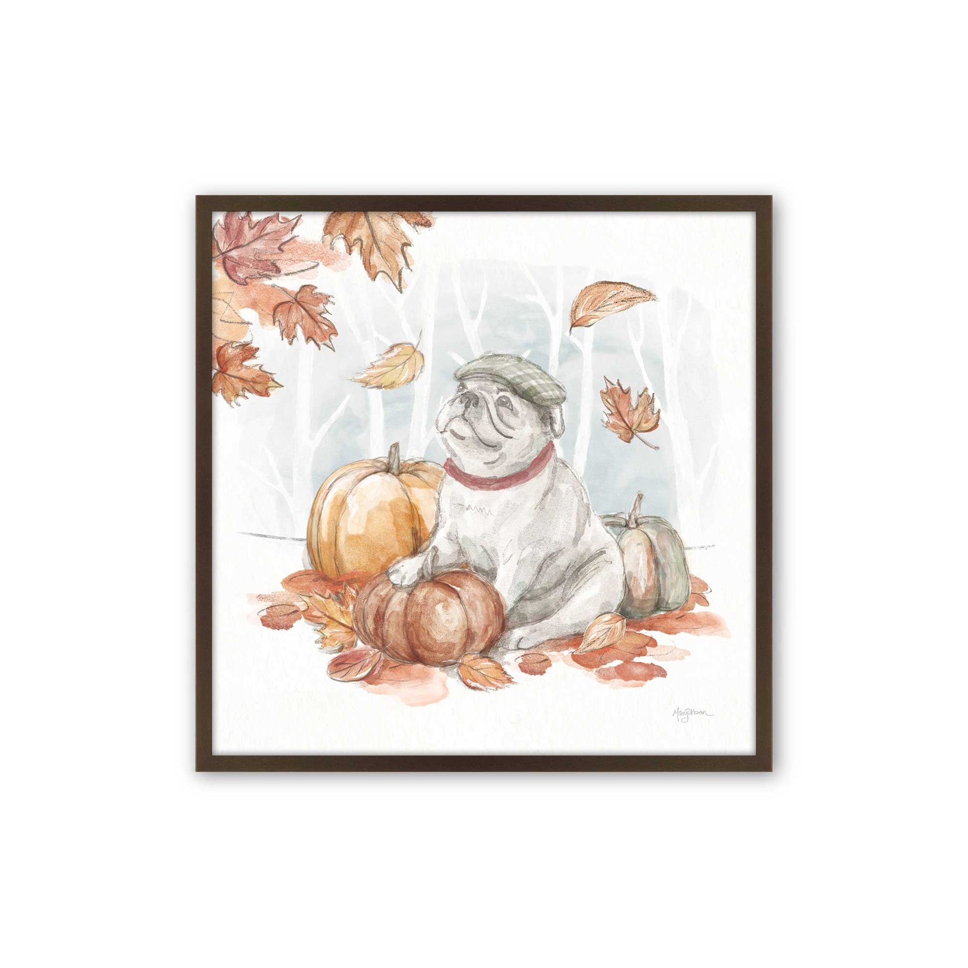 [Color:Espresso], Picture of art in a Espresso frame