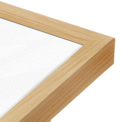 [Color:Espresso], Picture of art in a Espresso frame at an angle