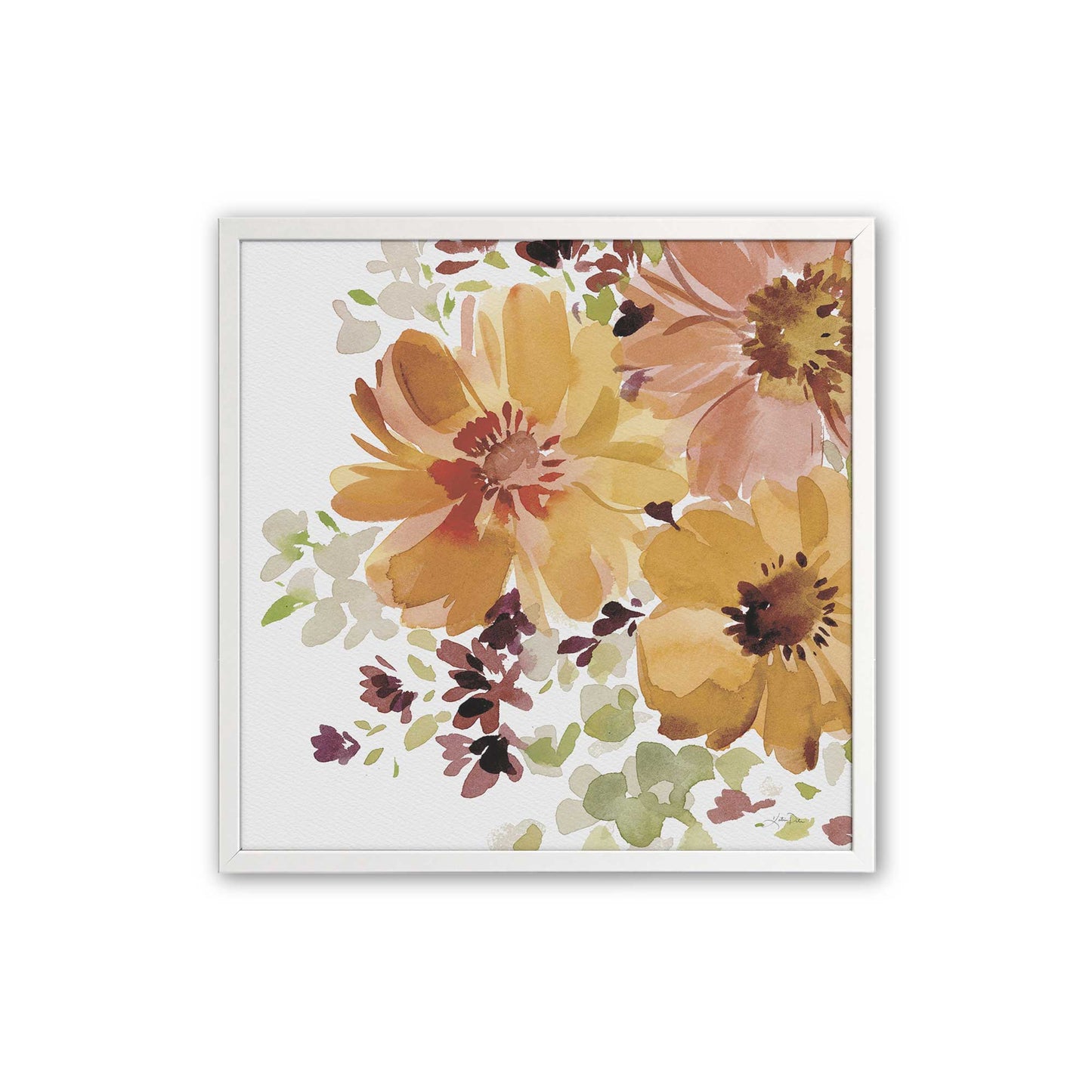 [Color:Opaque White], Picture of art in a Opaque White frame