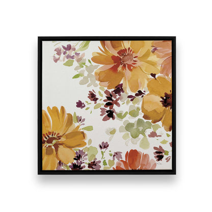 Autumn Petal Parade, Set of 3 Canvas Prints