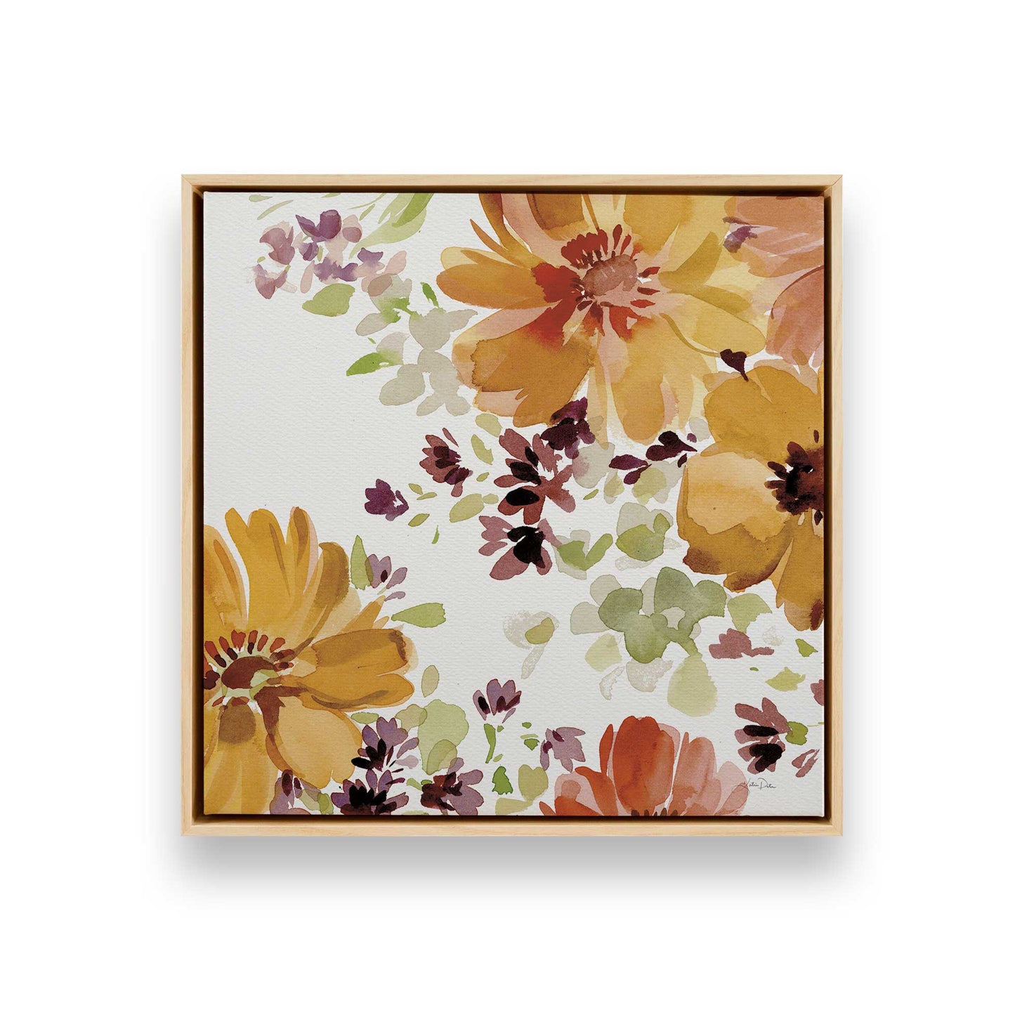 [Color:American Maple], Picture of art in a American Maple frame