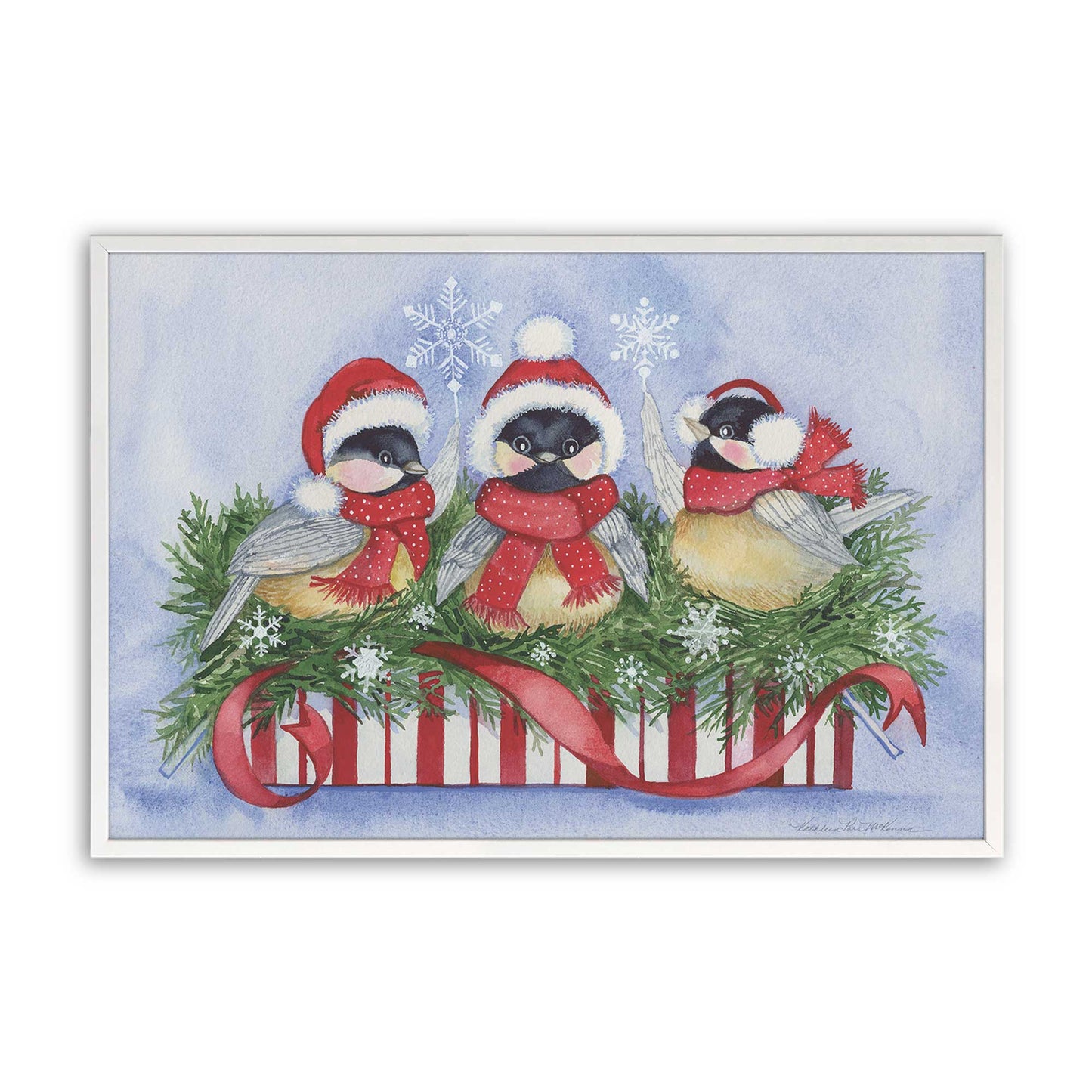 [Color:Opaque White], Picture of art in a Opaque White frame