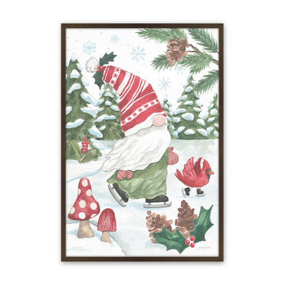 [Color:Brown], Picture of art in a Brown frame
