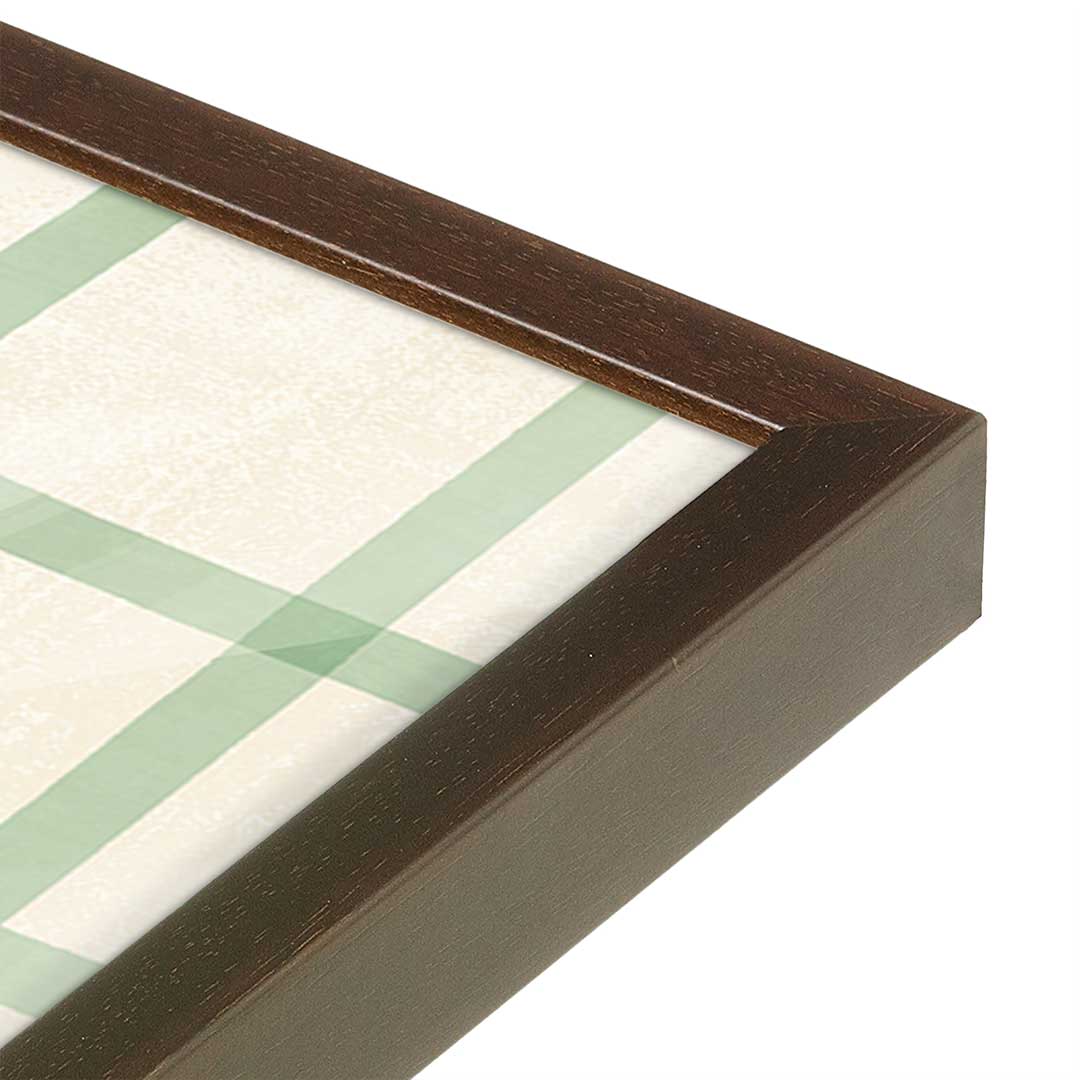 [Color:Belvinder Brown], Picture of art in a Belvinder Brown frame at an angle