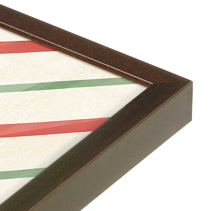 [Color:Belvinder Brown], Picture of art in a Belvinder Brown frame at an angle