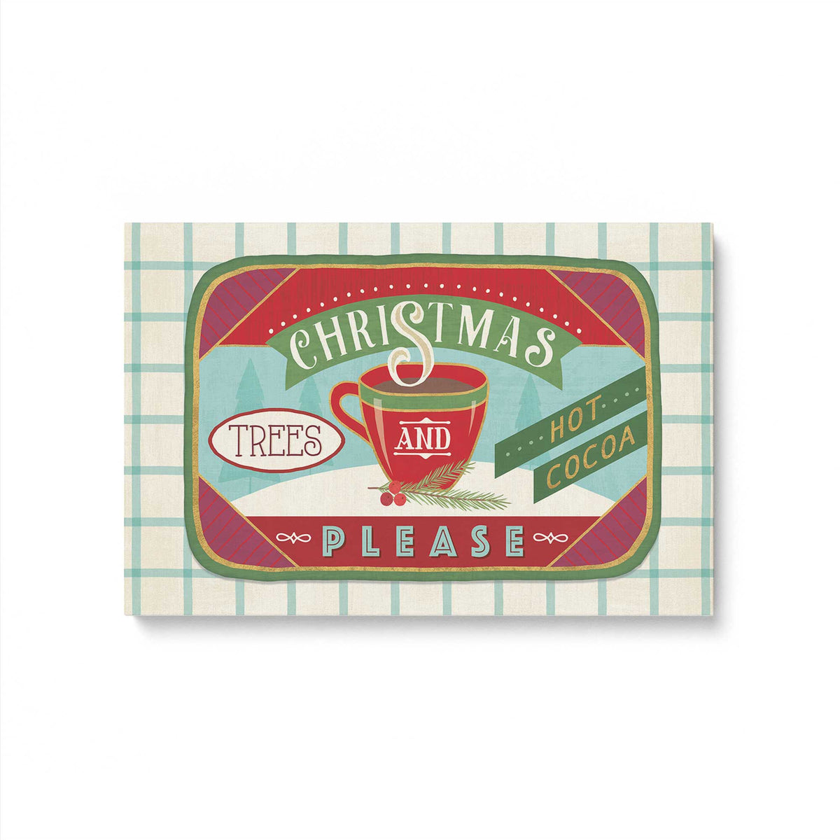 Sweet Holiday Vibes, Set of 4 Canvas Prints