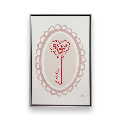 [Color:Polished Chrome], Picture of art in a Polished Chrome frame