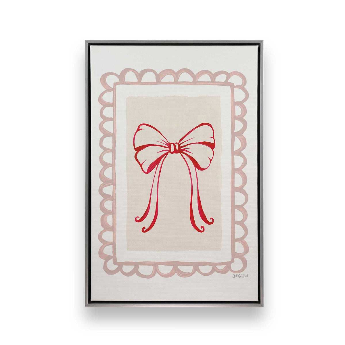 [Color:Polished Chrome], Picture of art in a Polished Chrome frame