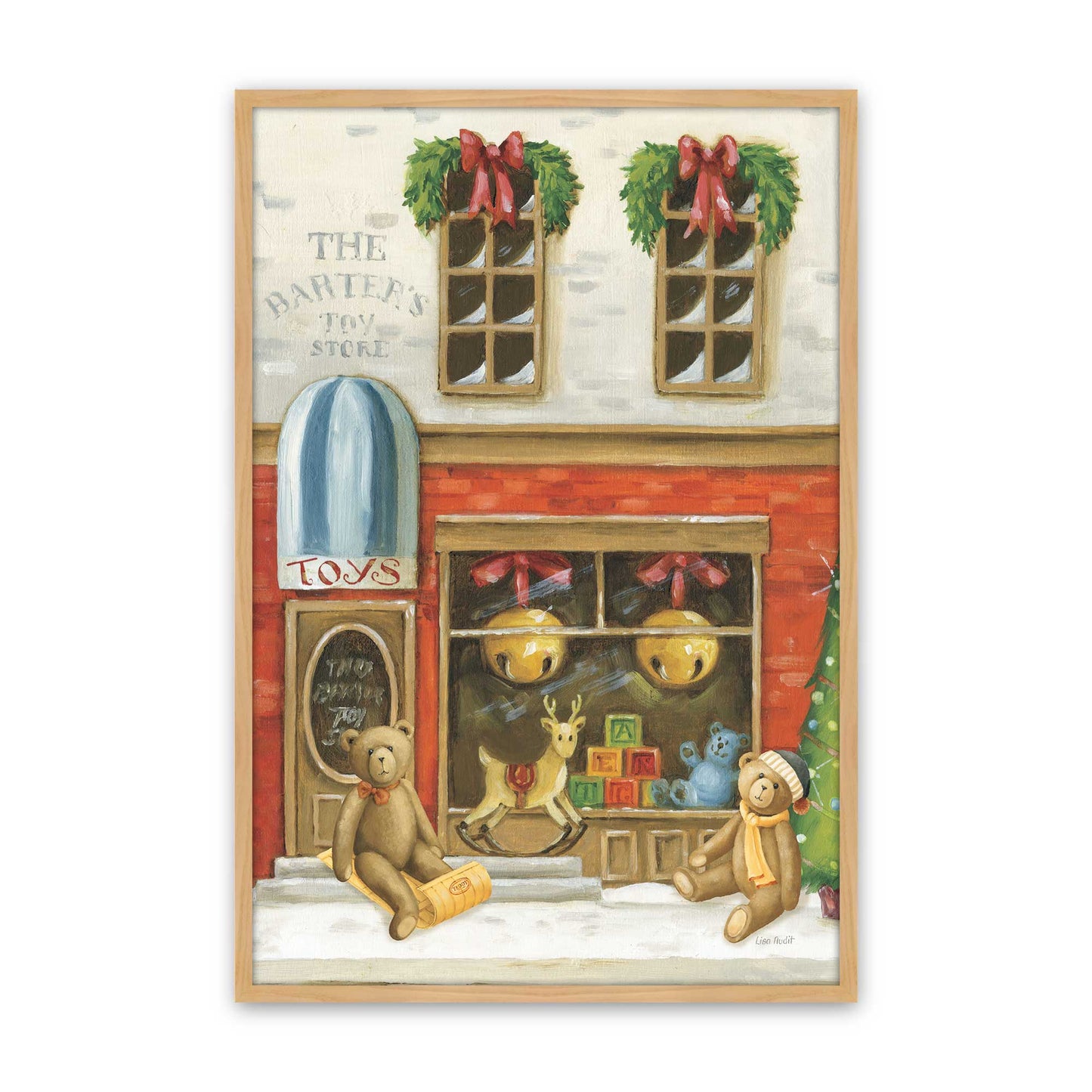 [Color:American Maple], Picture of art in an American Maple frame