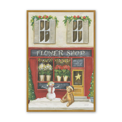 Sweet Street Holiday, Set of 4, Paper Art Prints