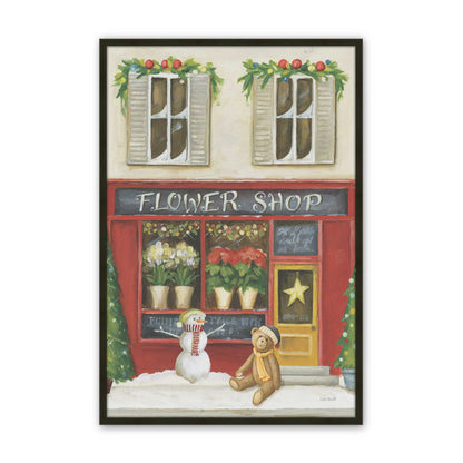 Sweet Street Holiday, Set of 4, Paper Art Prints