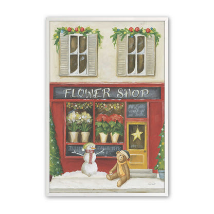 Sweet Street Holiday, Set of 4, Paper Art Prints