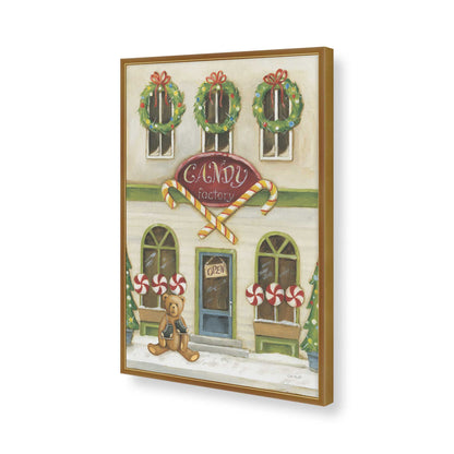 [Color:Polished Gold], Picture of art in a Polished Gold frame of the corner