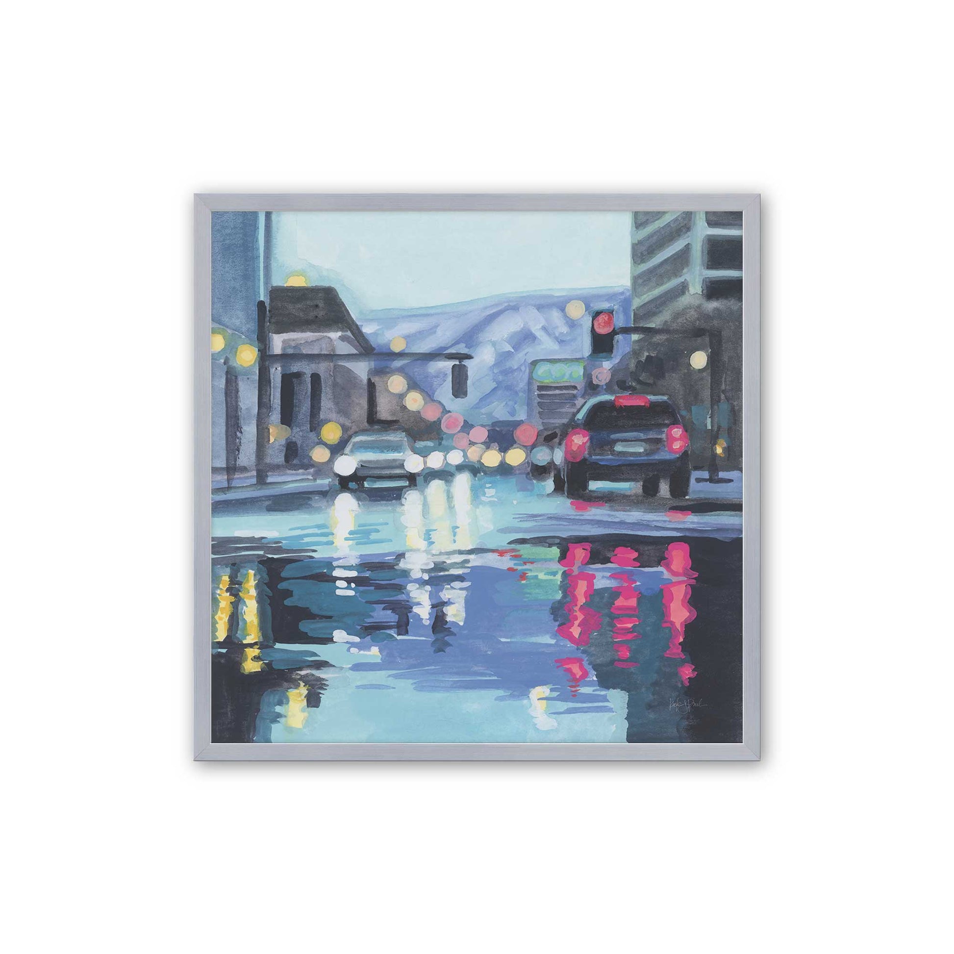 [Color:Polished Chrome], Picture of art in a Polished Chrome frame