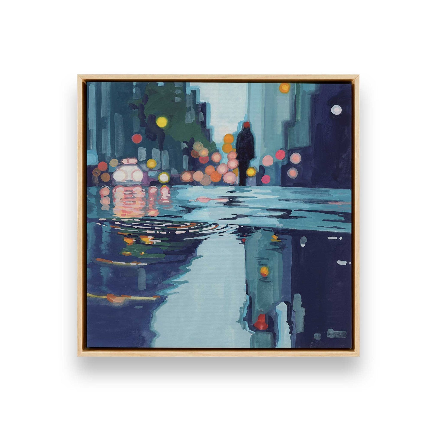 [Color:American Maple], Picture of art in a American Maple frame