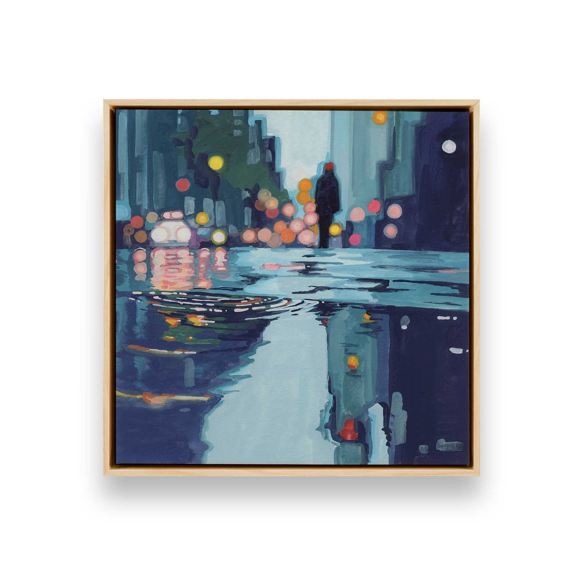 [Color:American Maple], Picture of art in a American Maple frame