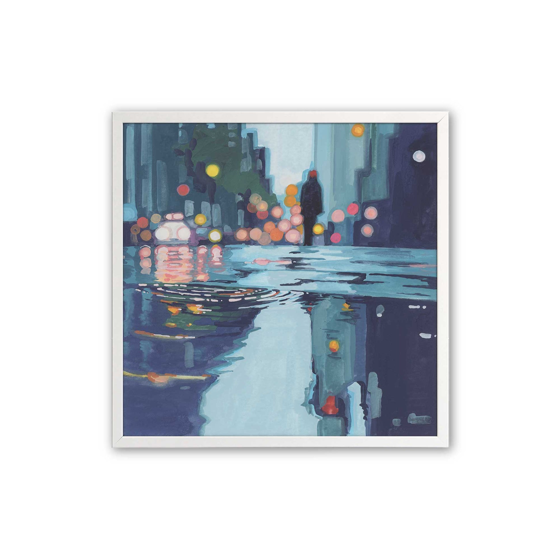 [Color:Opaque White], Picture of art in an Opaque White frame