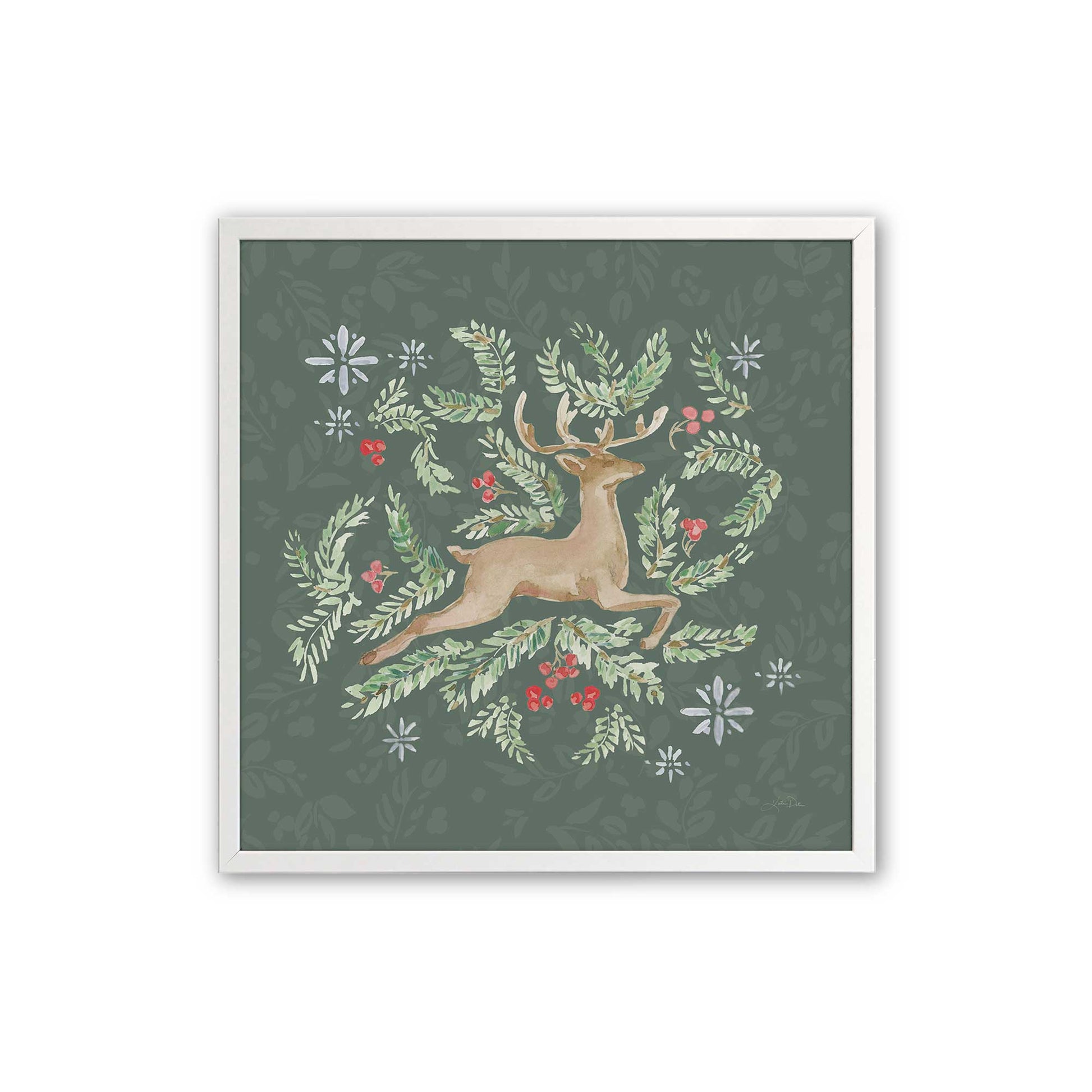 [Color:Opaque White], Picture of art in a Opaque White frame
