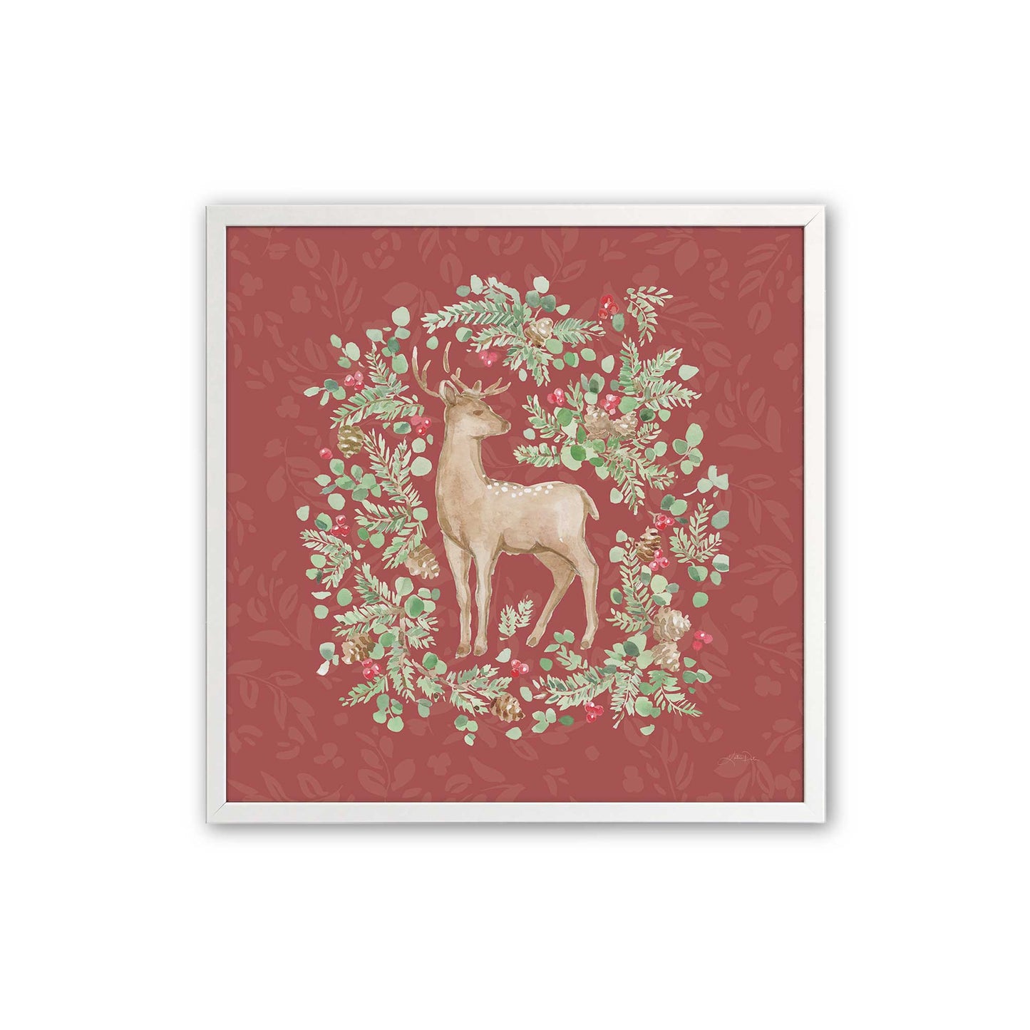 [Color:Opaque White], Picture of art in a Opaque White frame