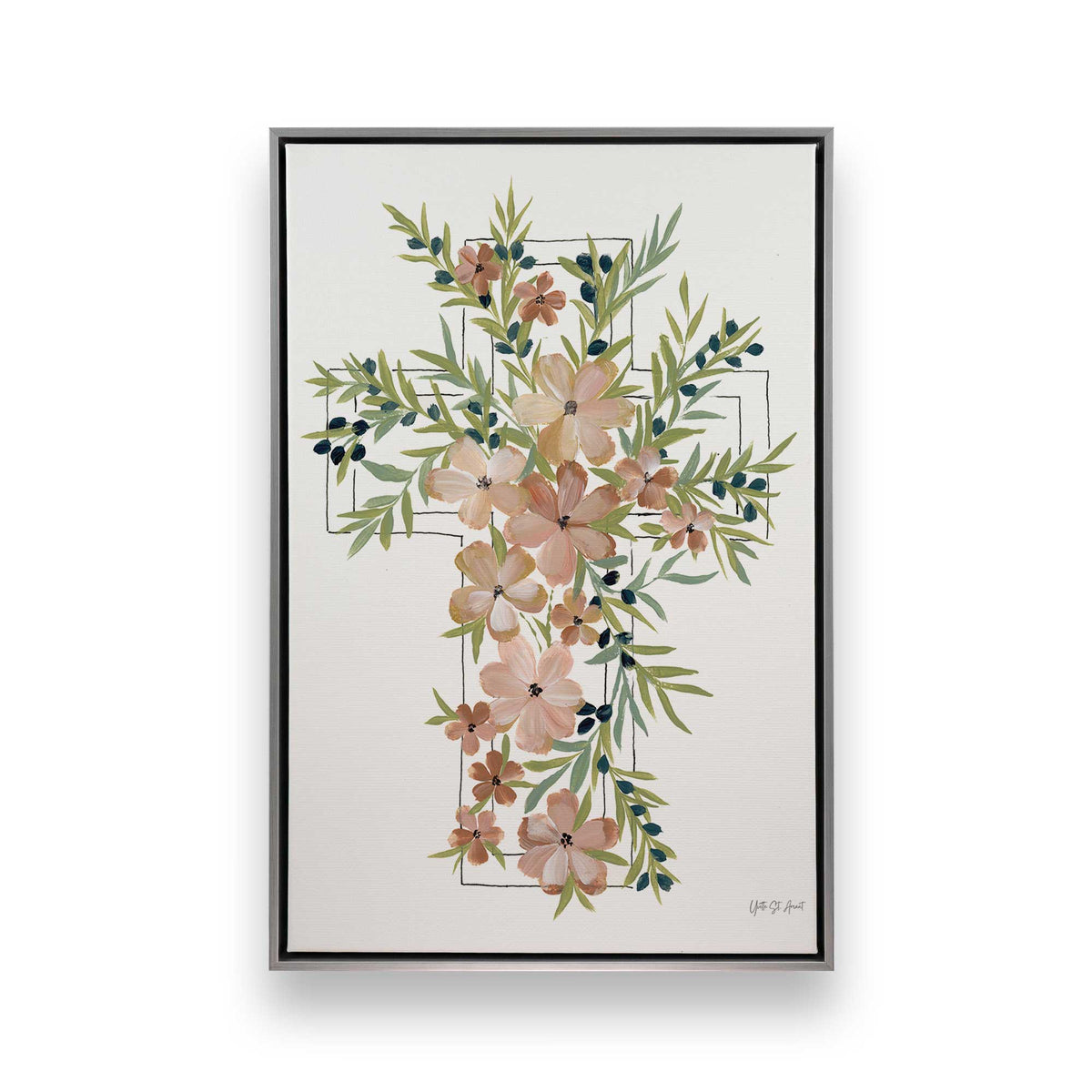 [Color:Polished Chrome], Picture of art in a Polished Chrome frame