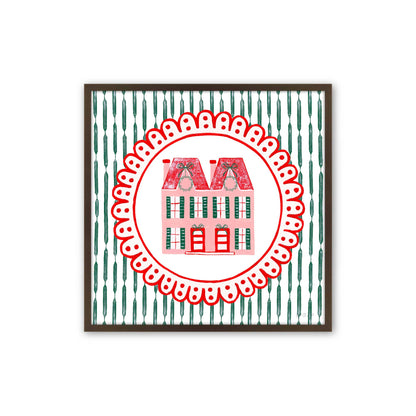 [Color:Espresso], Picture of art in a Espresso frame