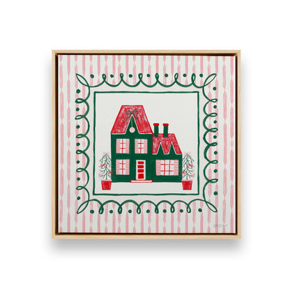 [Color:American Maple], Picture of art in a American Maple frame
