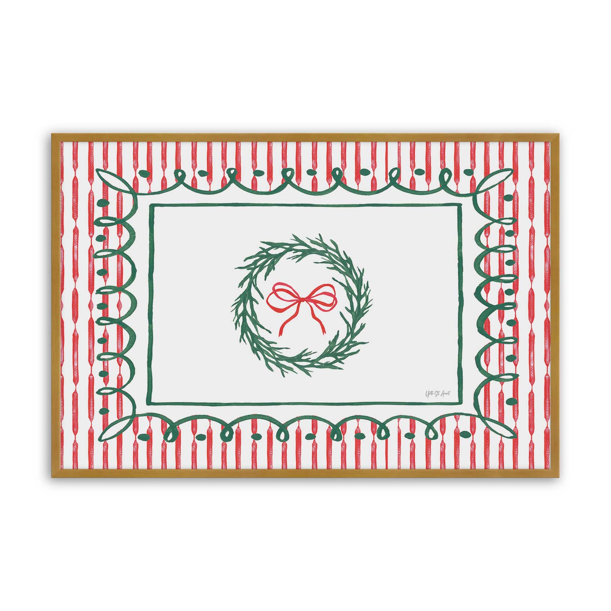 [Color:Polished Gold], Picture of art in a Polished Gold frame