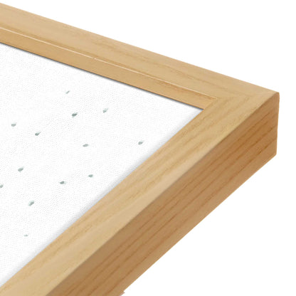 [Color:Espresso], Picture of art in a Espresso frame at an angle