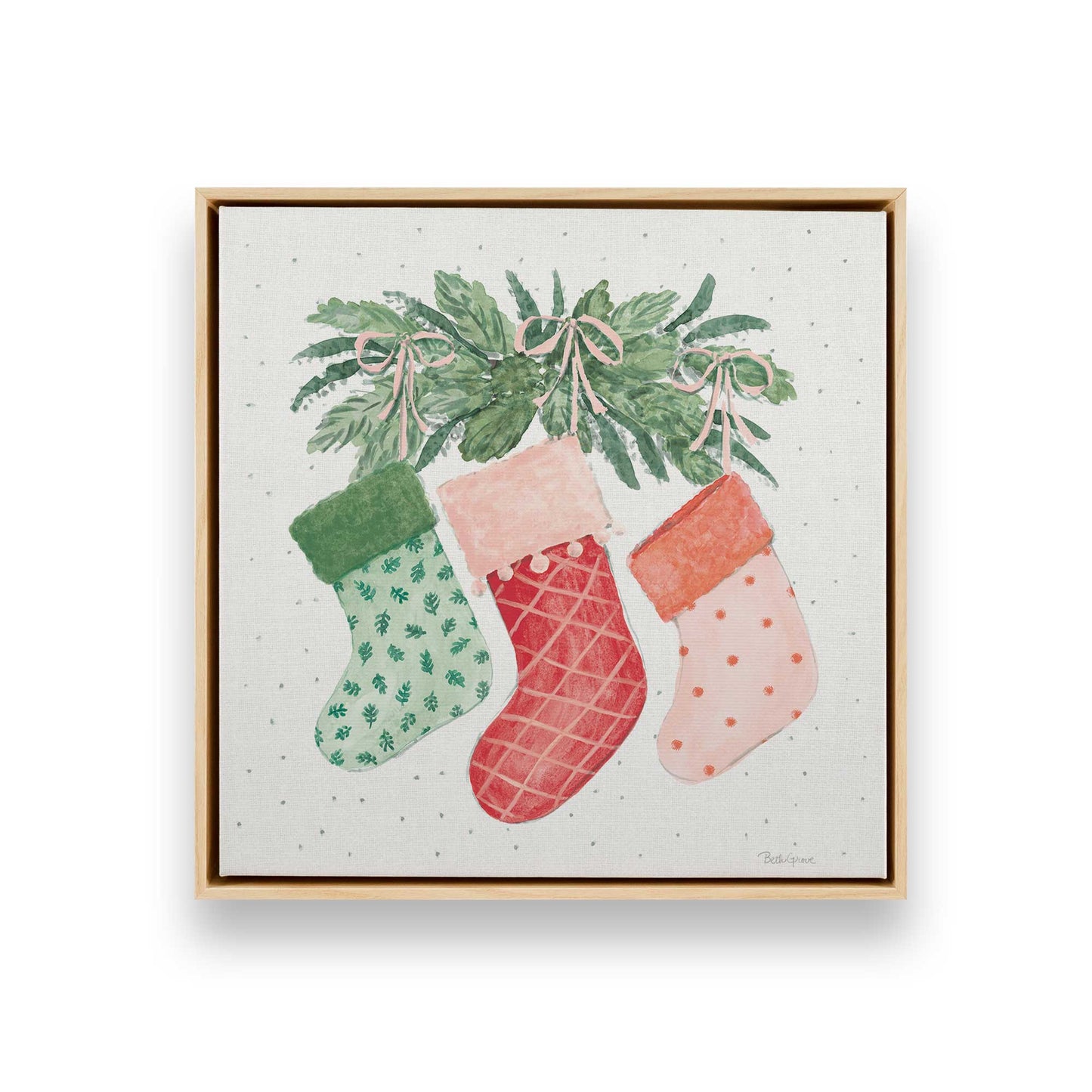[Color:American Maple], Picture of art in an American Maple frame