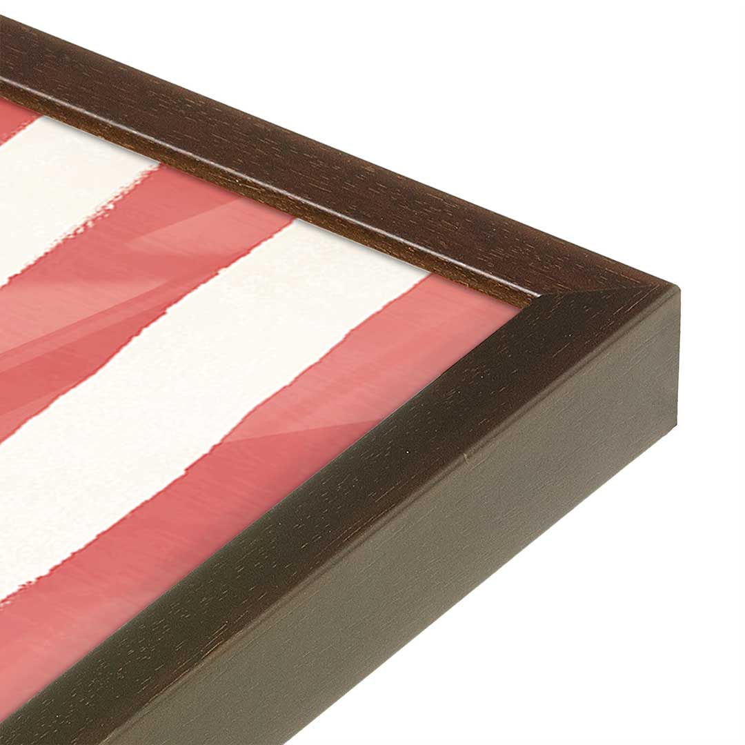[Color:Belvinder Brown], Picture of art in a Belvinder Brown frame at an angle