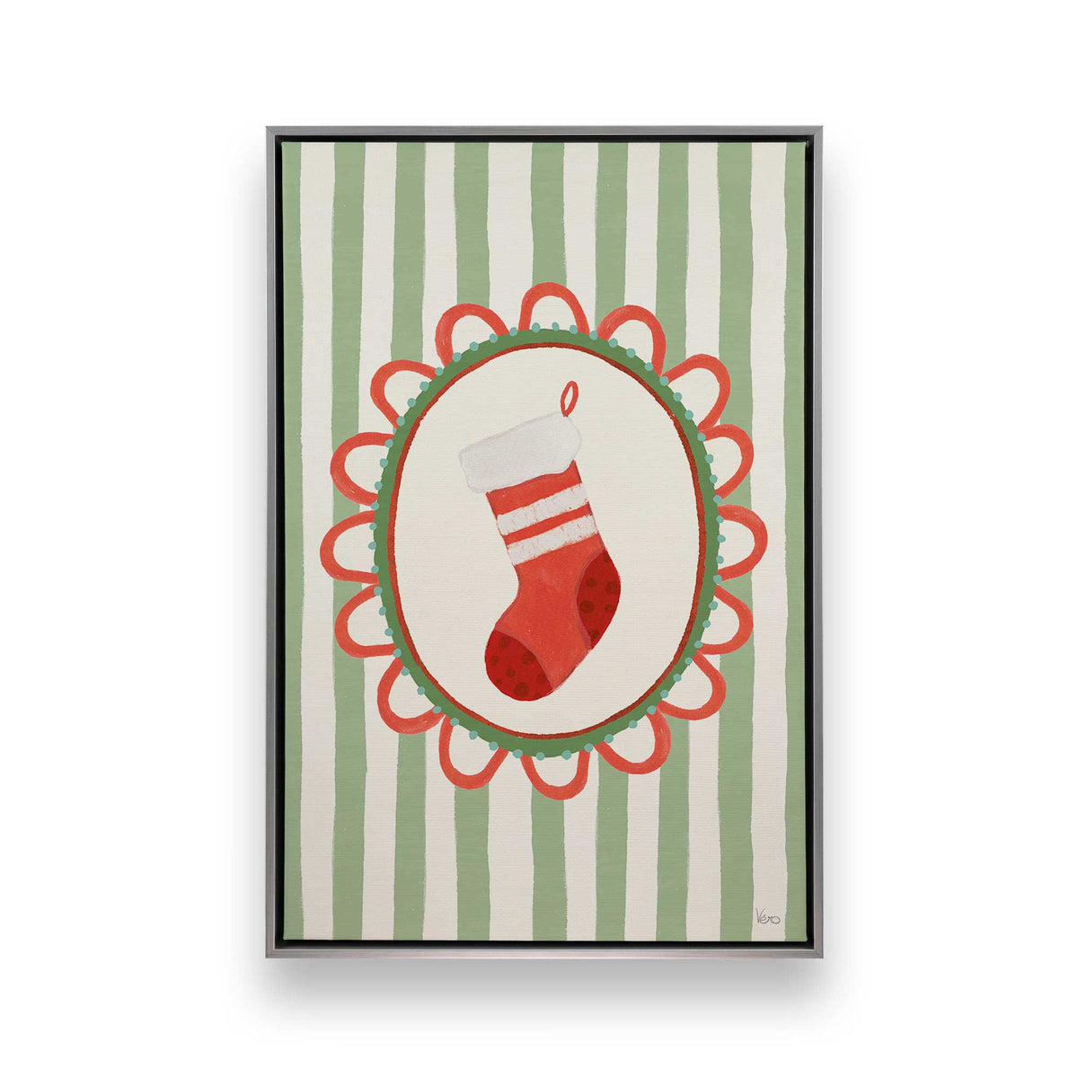 [Color:Polished Chrome], Picture of art in a Polished Chrome frame