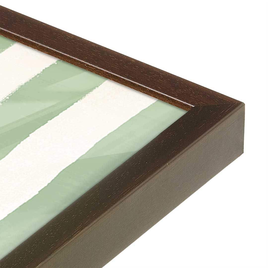 [Color:Belvinder Brown], Picture of art in a Belvinder Brown frame at an angle