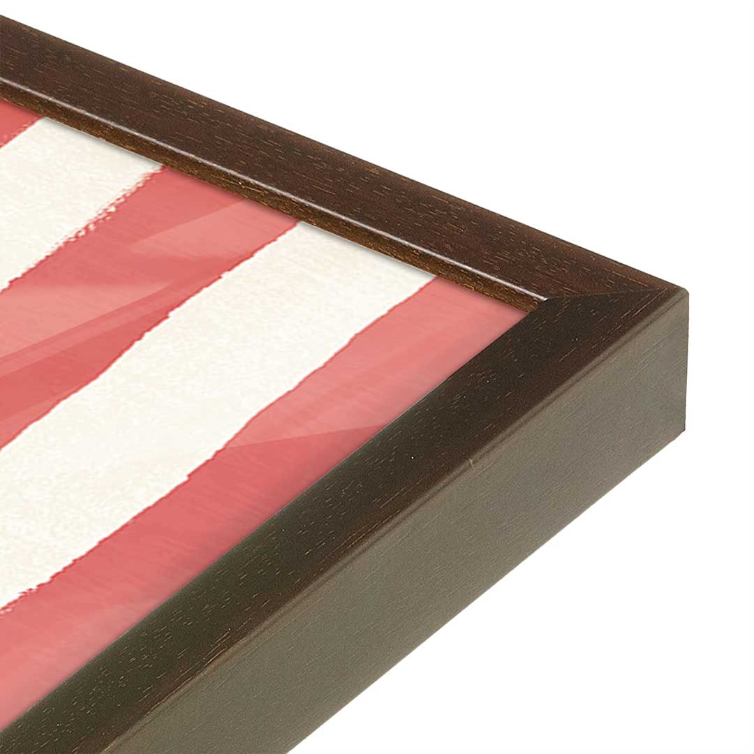 [Color:Belvinder Brown], Picture of art in a Belvinder Brown frame at an angle