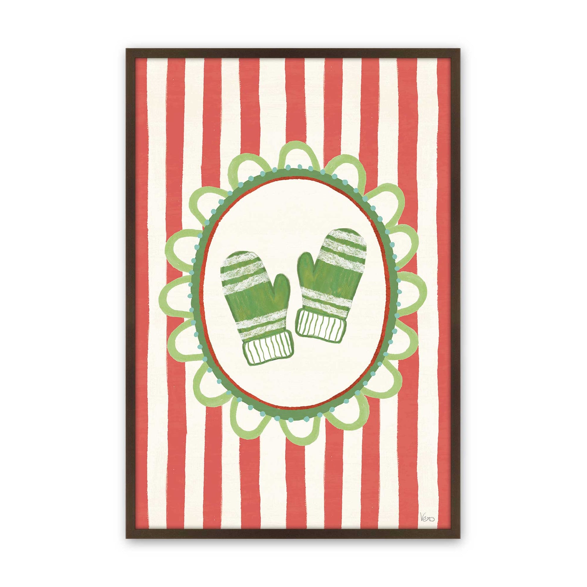 [Color:Belvinder Brown], Picture of art in a Belvinder Brown frame