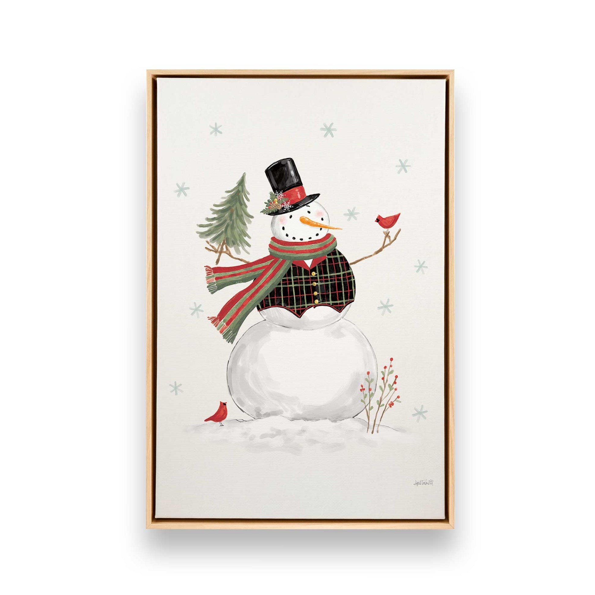 [Color:American Maple], Picture of art in a American Maple frame
