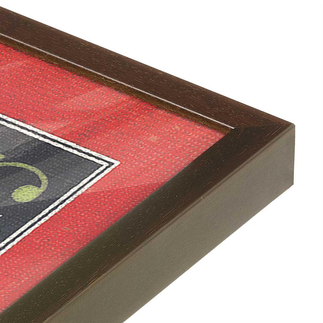[Color:Belvinder Brown], Picture of art in a Belvinder Brown frame at an angle
