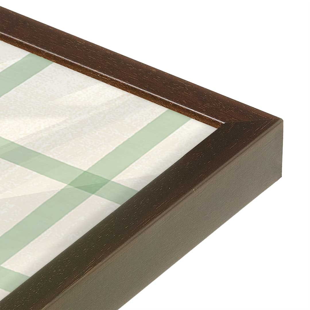 [Color:Belvinder Brown], Picture of art in a Belvinder Brown frame of the corner
