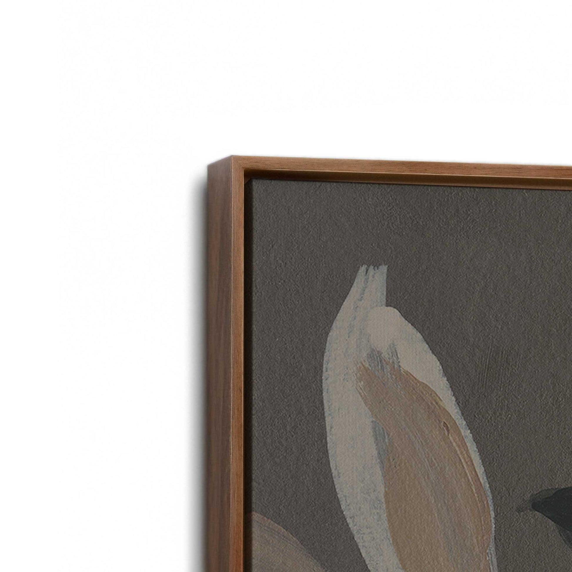 [Color:Walnut], Picture of the corner of the art