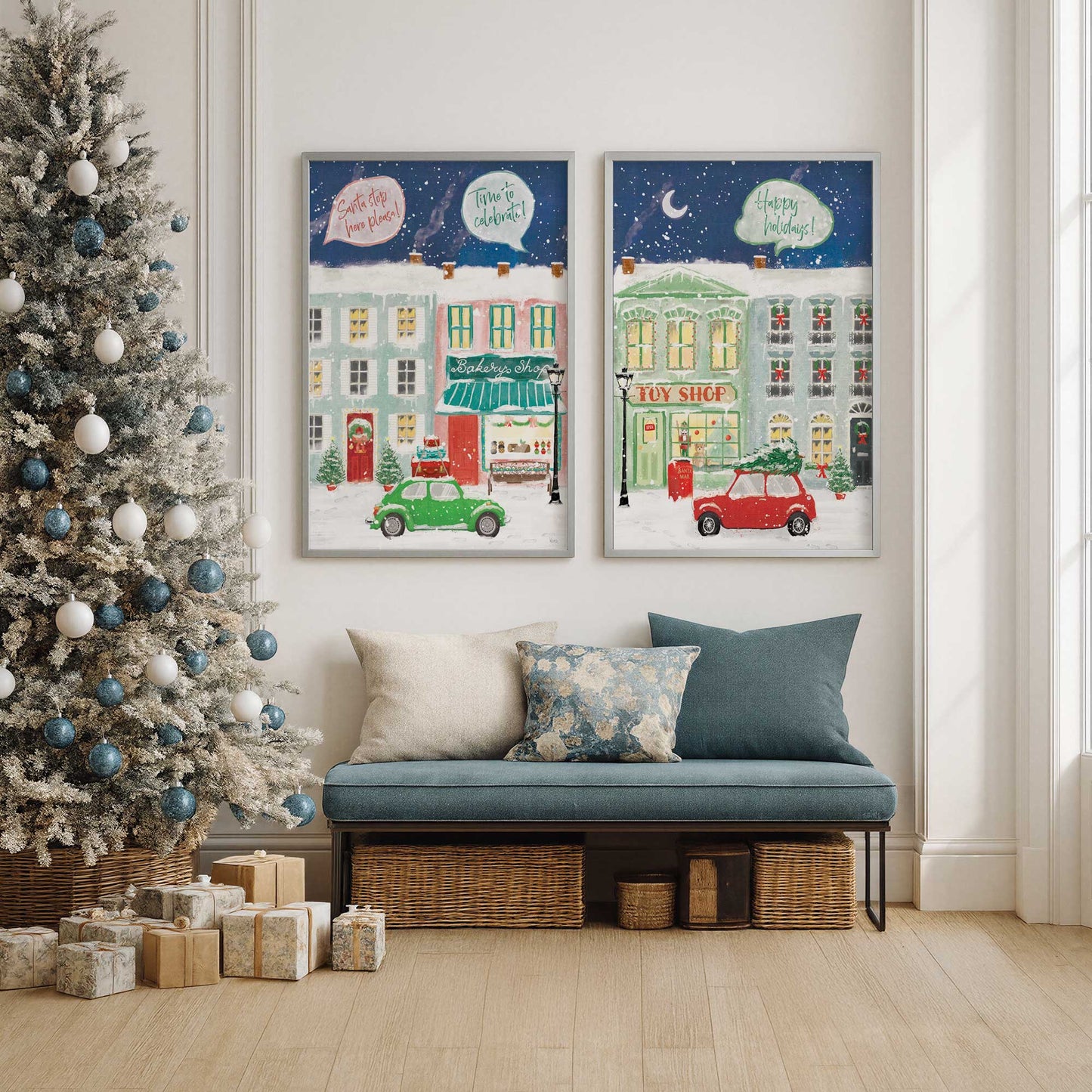 [Color:Opaque White], Picture of art in a Opaque White frame