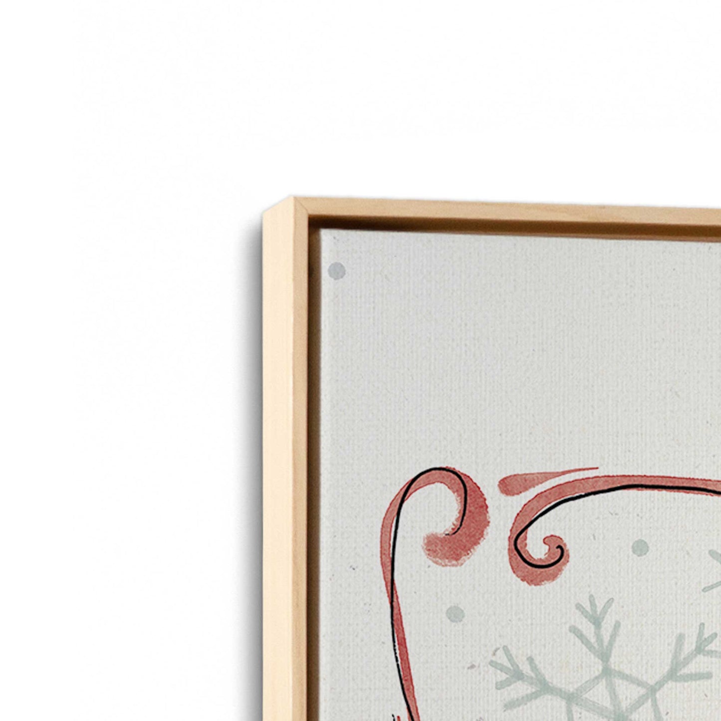 [Color:American Maple], Picture of the corner of the art