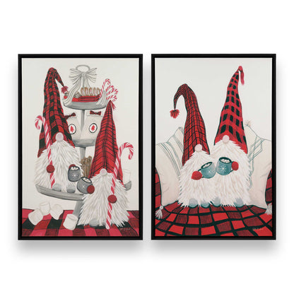 [Color:Satin Black], Picture of art in a Satin Black frame