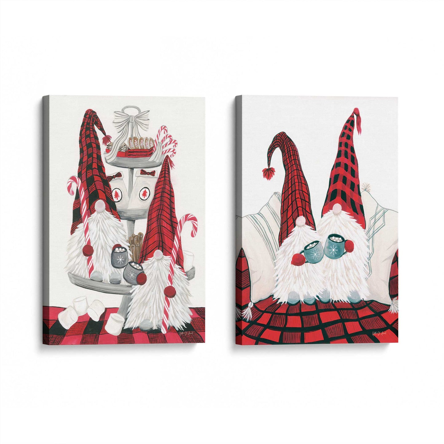 [Color:Stretched Canvas], Picture of art at an angle