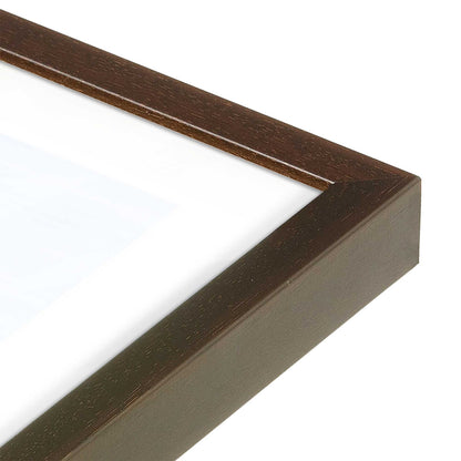 [Color:Belvinder Brown], Picture of art in a Belvinder Brown frame of the corner
