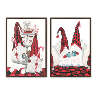 [Color:Belvinder Brown], Picture of art in a Belvinder Brown frame