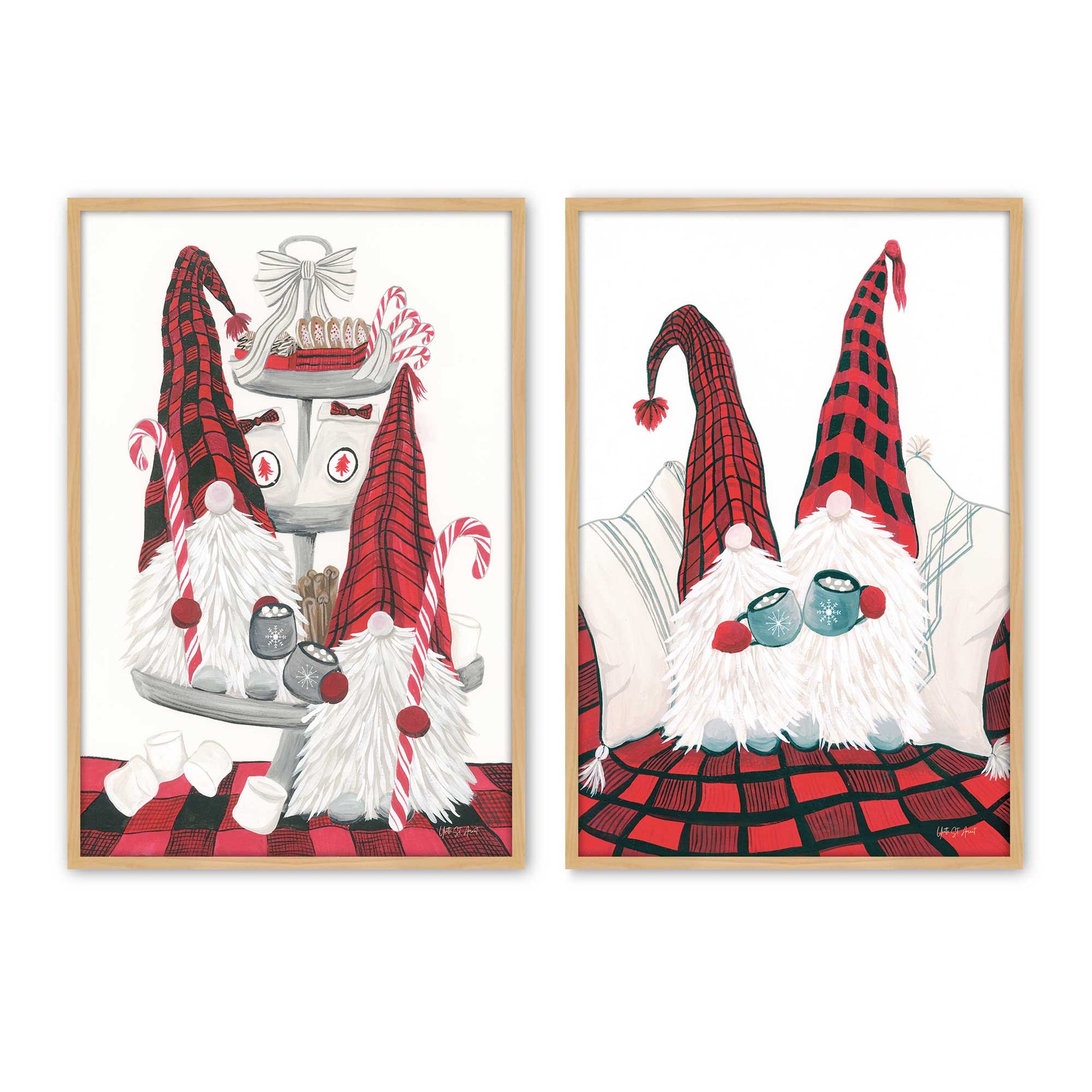 [Color:American Maple], Picture of art in a American Maple frame